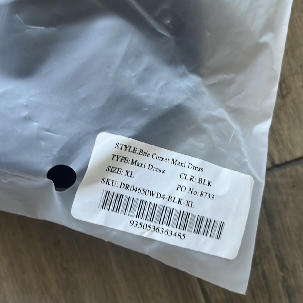 Meshki Black Satin Midi Dress - Picture 15 of 16